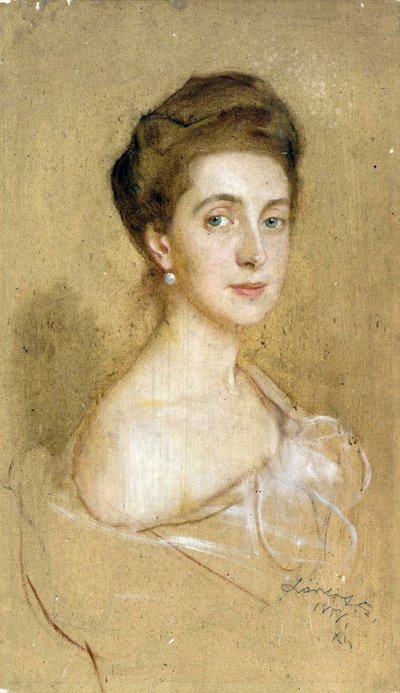 Lady with a Pearl Earring by Philip de László